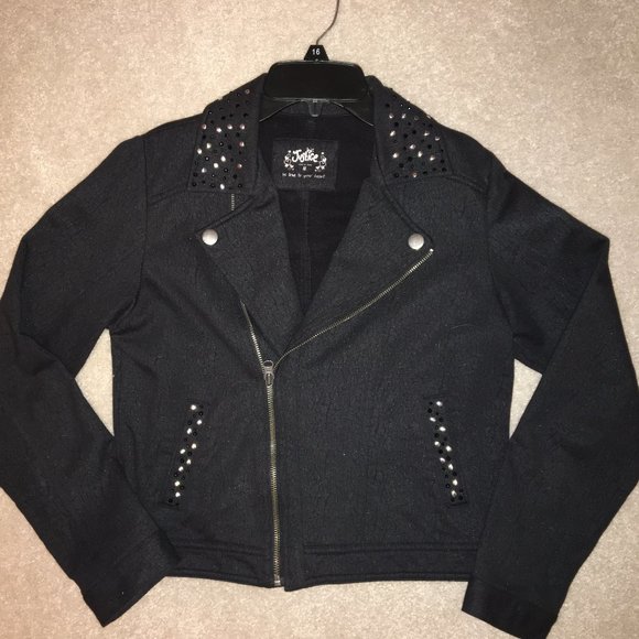 Justice Other - Girl's Justice Black Lightweight Jacket size 18
